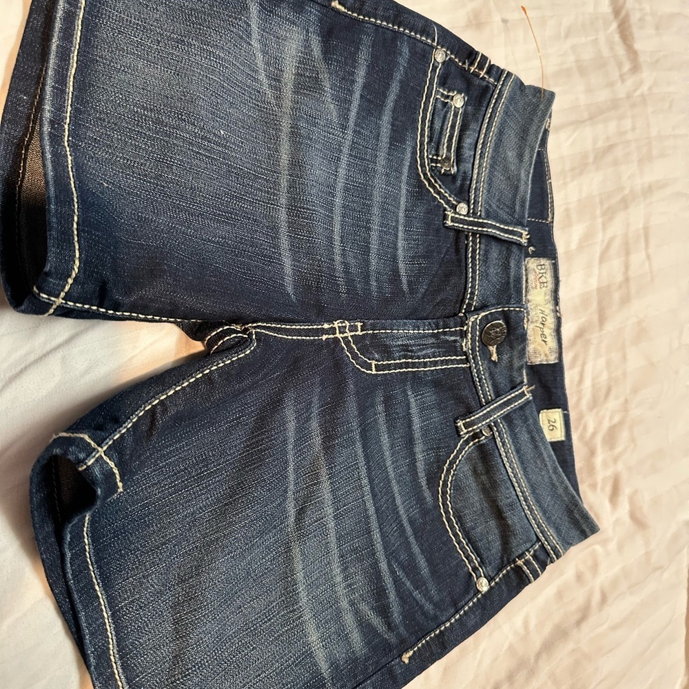 BKE Blue Vintage Faded Jeans
